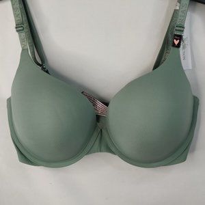 NWT Victoria’s Secret T-Shirt Collection Bra 34DD (34E) Seasalt Green